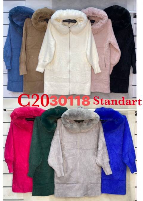 Alpaka zimowa damskie C2030118 Mix kolor Standard