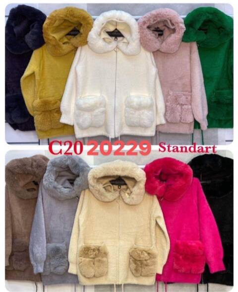 Alpaka zimowa damskie C2020229 Mix kolor Standard