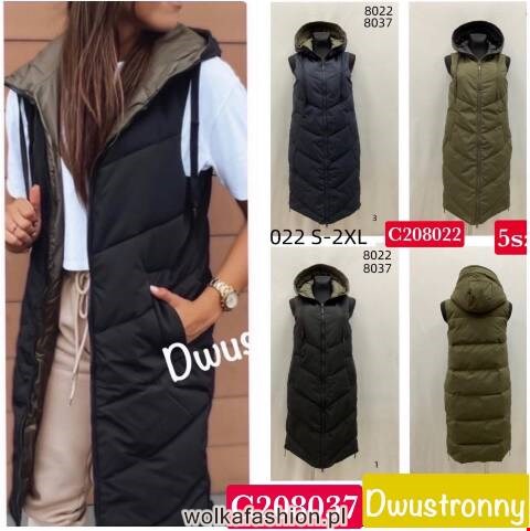 Kamizelka zimowa damskie C208037 Mix kolor S-2XL