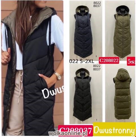 Kamizelka zimowa damskie C208037 Mix kolor S-2XL