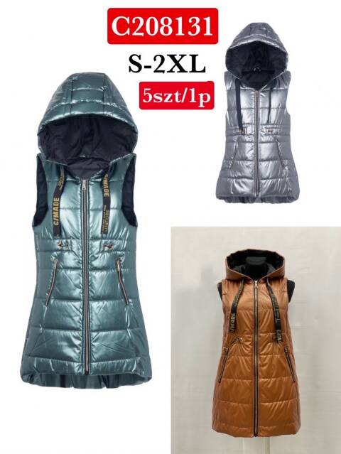 Kamizelka zimowa damskie C208131 Mix kolor S-2XL 1