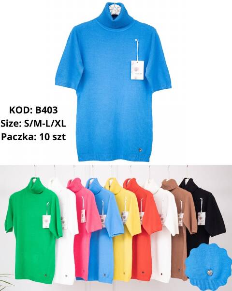 Sweter damskie B403 Mix kolor S/M-L/XL 1