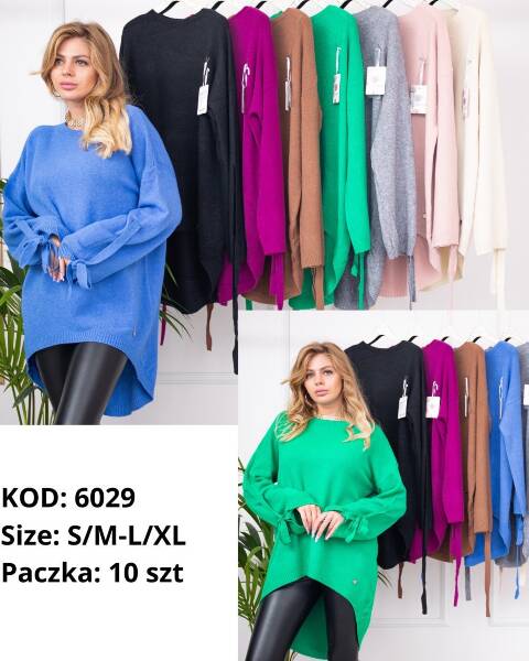 Sweter damskie 6029 Mix kolor S/M-L/XL