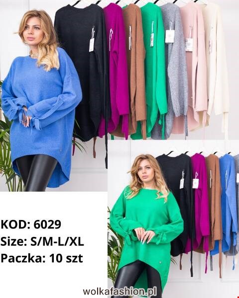 Sweter damskie 6029 Mix kolor S/M-L/XL