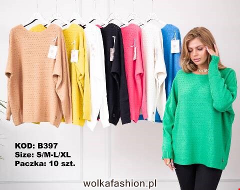 Sweter damskie B397 Mix kolor S/M-L/XL 1
