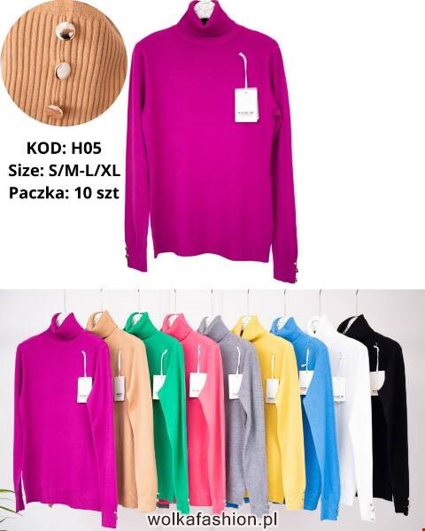 Sweter damskie H05 Mix kolor S/M-L/XL 1