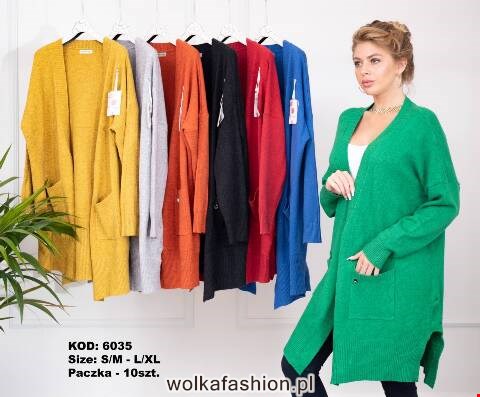 Narzutka damskie 6035 Mix kolor S/M-L/XL