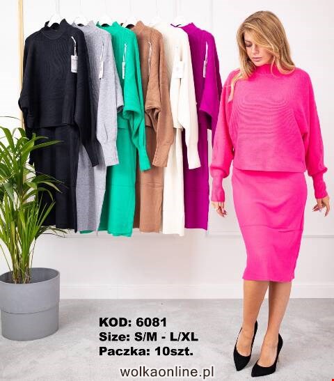 Komlet damskie 6081 Mix kolor S/M-L/XL