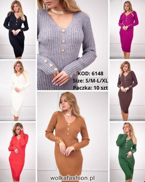 Sukienka damskie 6148 Mix kolor S/M-L/XL 1