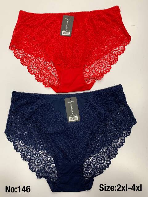 Majtki damskie 146 Mix kolor 2XL-4XL 1