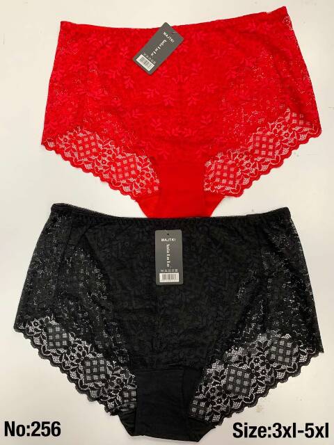 Majtki damskie 256 Mix kolor 3XL-5XL