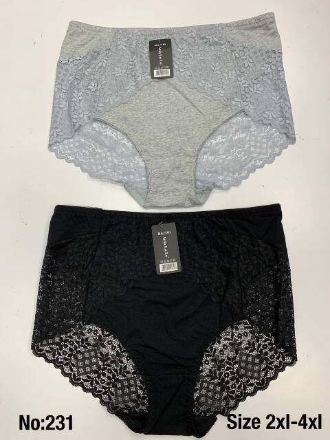 Majtki damskie 231 Mix kolor 2XL-4XL