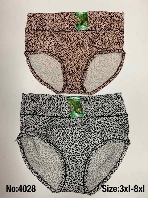 Majtki damskie 4028 Mix kolor 3XL-8XL