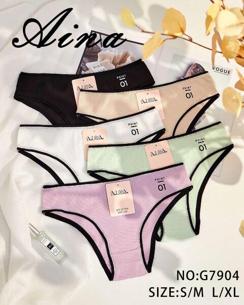 Majtki damskie G7904 Mix kolor S/M-L/XL