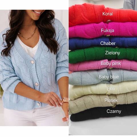 Sweter damskie 1032 Mix kolor Standard (Towar Tureckie) 1