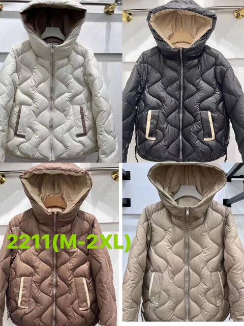 Kurtka zimowa damskie 2211 1 kolor M-2XL