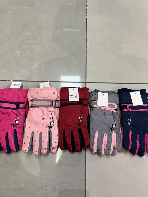 Rękawice Narciarskie Dziecięce 1091 Mix kolor Standard 1