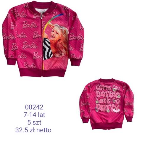Bluza dziewczęca 00242 1 kolor 7-14 (Towar Tureckie) 1