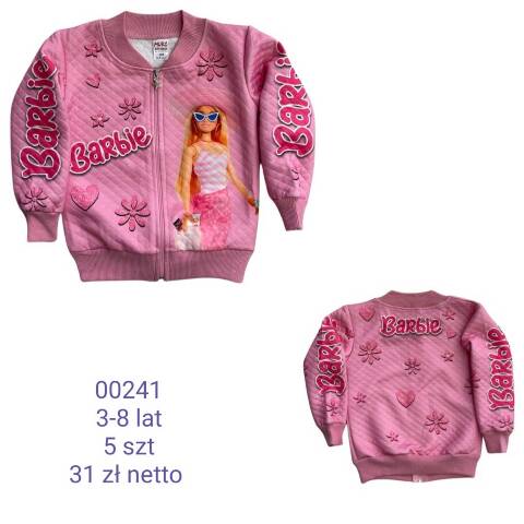 Bluza dziewczęca 00241 1 kolor 3-8 (Towar Tureckie) 1