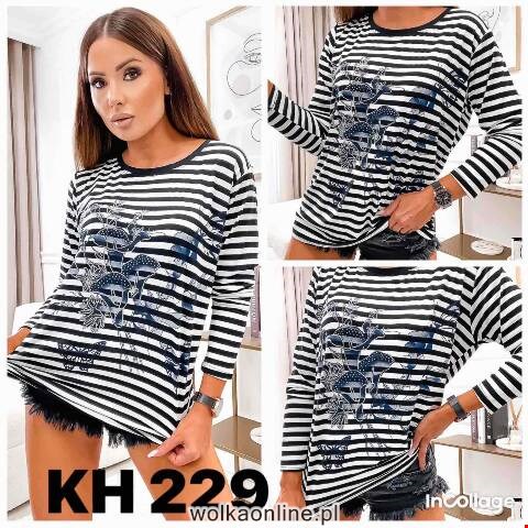 Bluzka damskie KH229 Mix kolor L-2XL