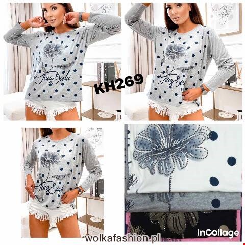 Bluzka damskie KH269 Mix kolor L-2XL