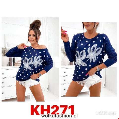 Bluzka damskie KH271 Mix kolor L-2XL