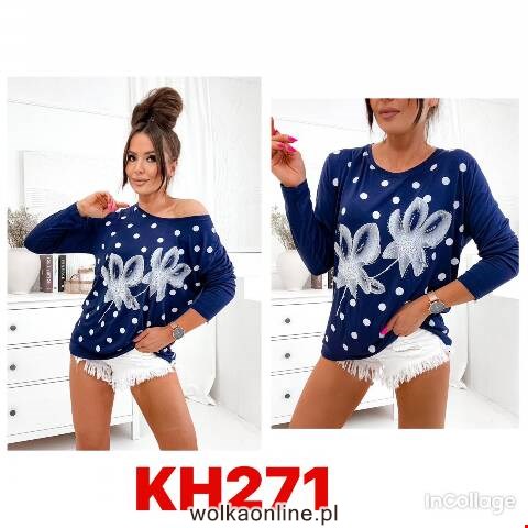 Bluzka damskie KH271 Mix kolor L-2XL