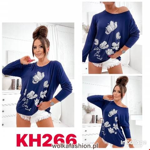 Bluzka damskie KH266 Mix kolor L-2XL
