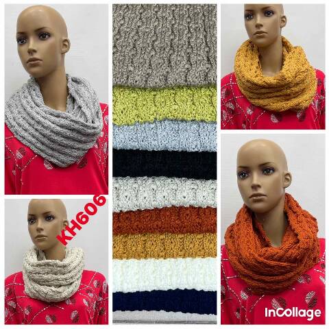 Komin damskie KH606 Mix kolor Standard