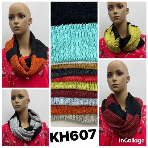 Komin damskie KH607 Mix kolor Standard