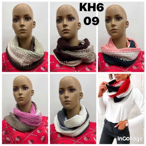 Komin damskie KH609 Mix kolor Standard 1