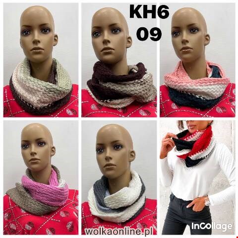Komin damskie KH609 Mix kolor Standard