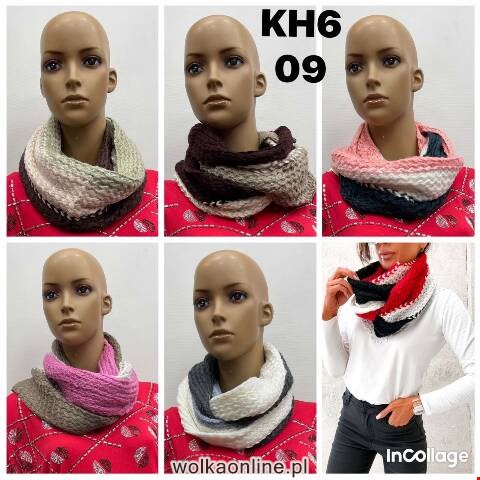 Komin damskie KH609 Mix kolor Standard