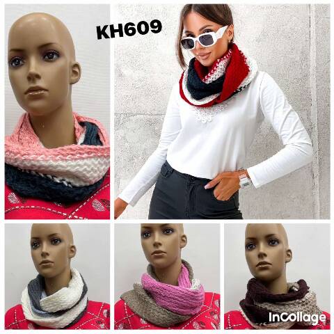 Komin damskie KH609 Mix kolor Standard 1
