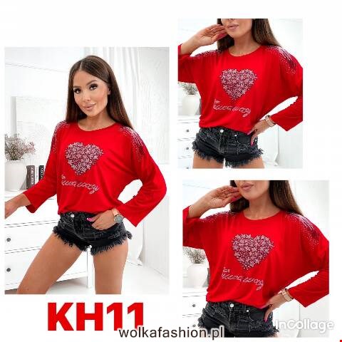 Bluzka damskie KH11 Mix kolor L-2XL
