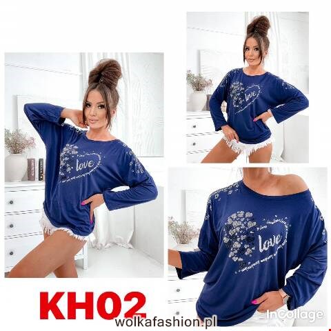 Bluzka damskie KH02 Mix kolor L-2XL