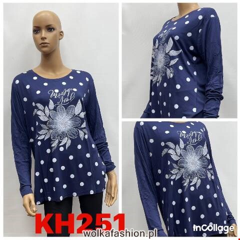 Bluzka damskie KH251 Mix kolor L-2XL 1