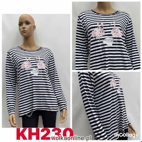 Bluzka damskie KH230 Mix kolor L-2XL