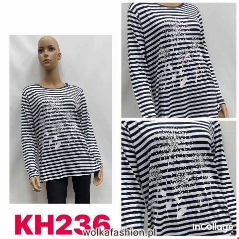 Bluzka damskie KH236 Mix kolor L-2XL