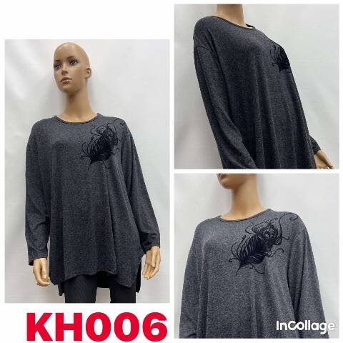 Bluzka damskie KH006 Mix kolor 2XL-5XL