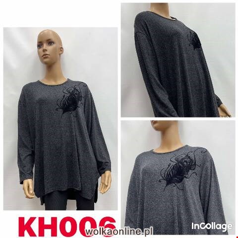 Bluzka damskie KH006 Mix kolor 2XL-5XL