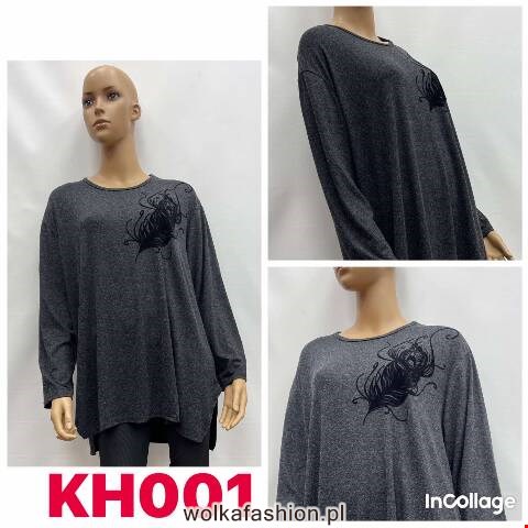 Bluzka damskie KH001 Mix kolor 2XL-5XL