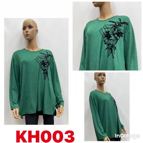 Bluzka damskie KH003 Mix kolor 2XL-5XL 1