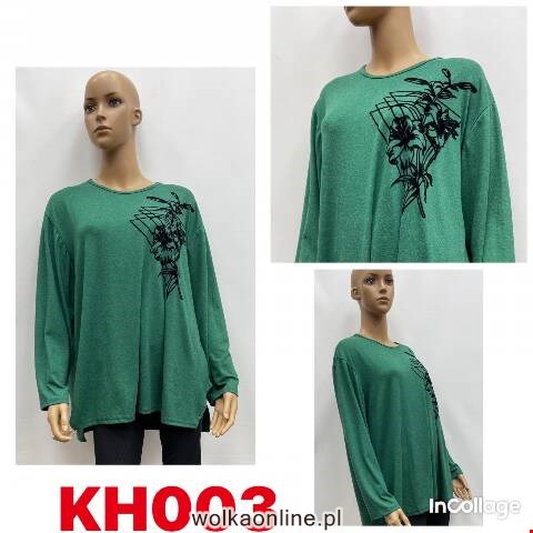 Bluzka damskie KH003 Mix kolor 2XL-5XL