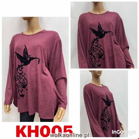 Bluzka damskie KH005 Mix kolor 2XL-5XL