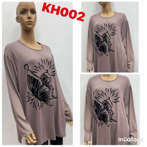 Bluzka damskie KH002 Mix kolor 2XL-5XL 1