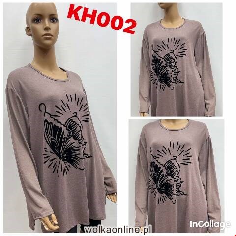 Bluzka damskie KH002 Mix kolor 2XL-5XL