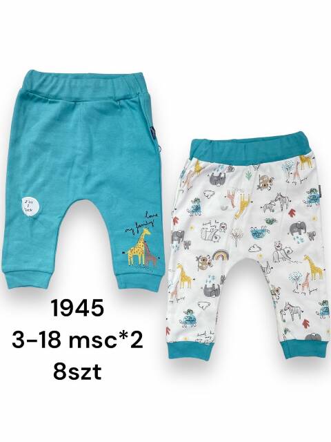 Spodnie chłopięce 1945 1 kolor 3-18 (Towar Tureckie)