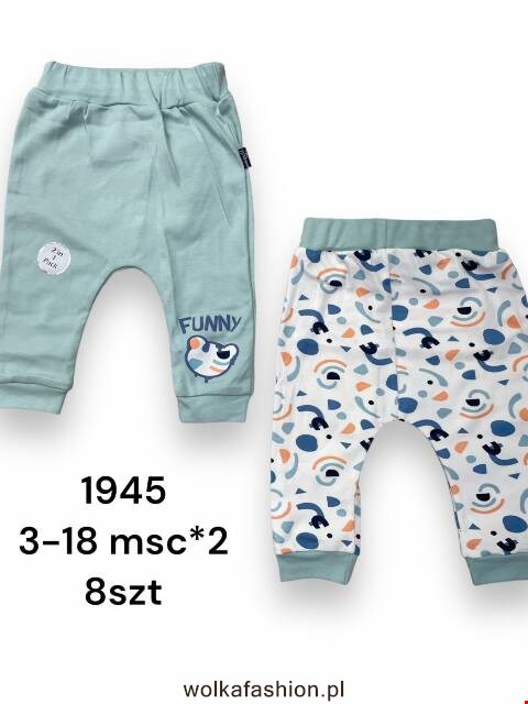 Spodnie chłopięce 1945 1 kolor 3-18 (Towar Tureckie) 1