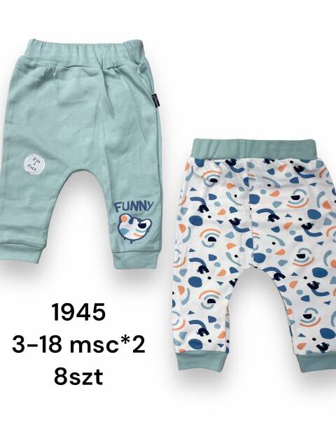 Spodnie chłopięce 1945 1 kolor 3-18 (Towar Tureckie)